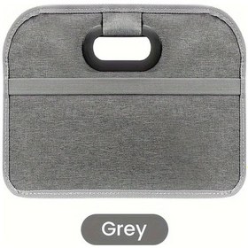 Resim Xuweiwei Grey 9.25gal Suv Kamyon Kamp Icin Katlanir Agir Hizmet Depolama Kutusu 