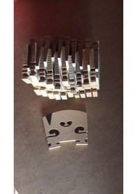 Resim Aubert A2 Model 4/4 Kemanlar İçin Profesyonel Keman Köprüsü 