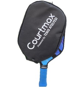 Resim Courtmax Pickleball Siyah Raket Kılıfı 