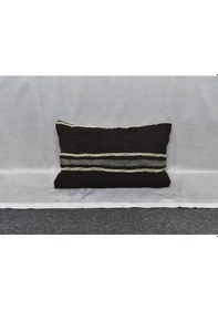 Resim Zehra Abla Halı Yeni El Dokuma Dekoratif Lumbar Kilim Kırlent Yastık Kılıfı 6156 