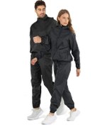 Resim Altıs Termal Sauna Eşofman - Zayıflamaya Yardımcı Ve Terleten Siyah 