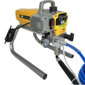 Resim Titech Airless T-450 1200W Elektrikli Airless Boya Makinası (Kartsız) Sarı 