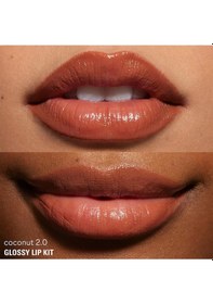 Resim Kylie Glossy Lip Kit Dudak Kalemi Ve Parlatıcı Set Coconut 2.0 717 Coconut 