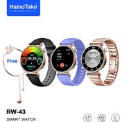Resim Haino Teko RW-43 Gerçek Amoled Ekran Android İos HarmonyOs Uyumlu 3 Kordonlu Bileklik Hediyeli Akıllı Saat G | Haino Teko Haino Teko