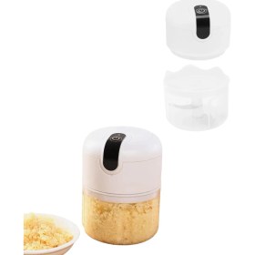 Resim Yazline Global Şarjlı Mini Sarımsak Doğrayıcı USB Şarjlı 250 ml 