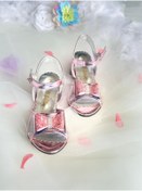 Resim Gala Önü Simli Fiyonklu Topuklu Çocuk Ayk 