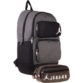 Resim Jordan Air Cleveland Grey Gri Ikili Sırt Çantası ve Kalemlik Seti - Erkek Çocuk - SETJA-Q3170C 