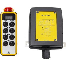 Resim Aykos Vinç Kumanda Set( Tek Hız 6 Hareket) 