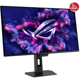 Resim ASUS ROG Strix OLED XG27ACDMS 26.5inç 280Hz 0.03ms 2K QHD Adaptive Sync QD-OLED Pivot Gaming Monitör 