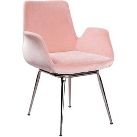 Resim Koltukstilim Mollis N Kumaş Ofis Misafir Koltuğu Pembe 