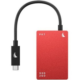 Resim Angelbird SSD2GO 1TB Pkt Mk2 Harici SSD (Kırmızı) 