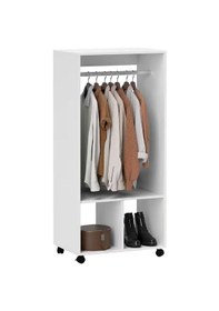 Resim Yori Giyinme Dolabı - Çok Amaçlı Dolap - Gardırop 60 Cm Beyaz 