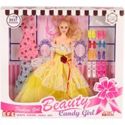 Resim Nessiworld 207 Ayakkabı Setli Candy Girl Bebek -Efe Toys 