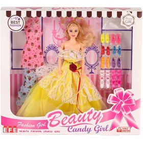 Resim Nessiworld 207 Ayakkabı Setli Candy Girl Bebek -Efe Toys 