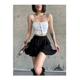 Resim Mykonos Basic Etek - Siyah 