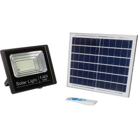 Resim Hector Emporium CT-4648 100W 6400K Kumandalı LED Solar Projektör, Beyaz 