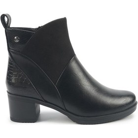 Resim Polaris 165076.z5pr Siyah Kadın Topuklu Bot 000000000102044887 Siyah 