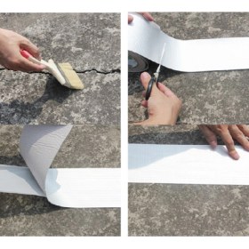 Resim Gali's Çamur Bant Alüminyum Izolasyon Tamir Çatlak Bantı (2m x 10CM) 