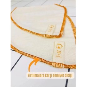 Resim AyrStore (2 Adet) Yıkanabilir, Kumaş, Organik Kahve Filtresi (No:2) AĞARTILMAMIŞ%100 Ham 