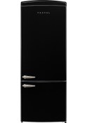 Resim Vestel Retro NFK52211 Siyah 471 Lt No-Frost Buzdolabı 