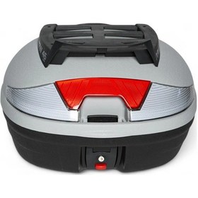 Resim Cv 46 Kargo Motosiklet Çantası Gri Renkli 