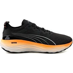 Resim Puma Foreverrun Nitro Erkek Koşu Ayakkabısı 37775705 Siyah Siyah 