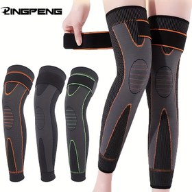 Resim Kayışlı Spor Dizlikler (2 adet), Patella Destek Kollukları, Koşu ve Yürüyüş için Sıkıştırma Çorapları, Sıcak Bacak Aksesuarları 