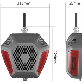 Resim Powermaster PM-21671 Tır - Kamyon Kör Nokta Uyarı Ve Acil Aydınlatma Cihazı - Sensörsüz (Türkçe Dil) 