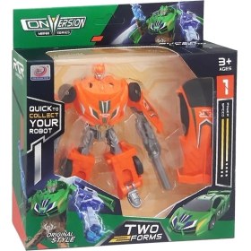 Resim dönüşen asortili robot set 
