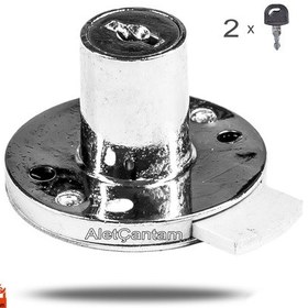 Resim 555 Dolap Kilidi Çekmece Kilidi Yuvarlak Kilit 