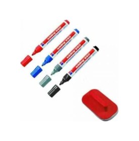 Resim Yazı Tahtası Kalemi 260 - 4 Renk + Silgi 
