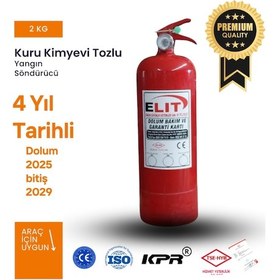 Resim 2 Kg Kuru Kimyevi Tozlu Yangın Söndürücü 