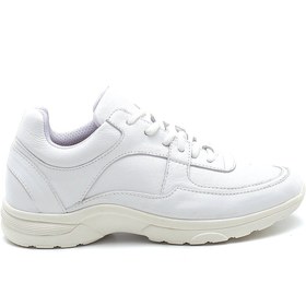 Resim Kadın Deri Sneaker 
