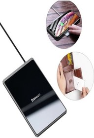 Resim Baseus Wireless Charger Card Ultra Thın Kablosuz Sarj 15w 