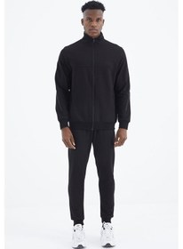 Resim Tommy Life Igor Siyah Standart Kalıp Eşofman Takım - 85229 Siyah 