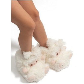 Resim Twıgy Tw Lıngo Bej Kadın Hayvanlı Panduf 36/41 Bej 