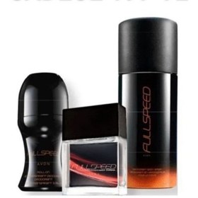 Resim Avon Fullspeed Max Turbo 30 ml Parfüm, Deodorant ve Roll on 3 lü set 
