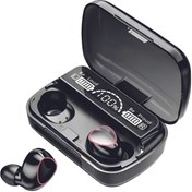 Resim BUKREM STORE M10 Bluetooth 5.1 Kablosuz Kulaklık – Gelişmiş Bass Teknolojisi, Vivo V15 için Uygun 