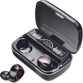 Resim BUKREM STORE M10 Bluetooth 5.1 Kablosuz Kulaklık – Gelişmiş Bass Teknolojisi, Vivo V15 için Uygun 