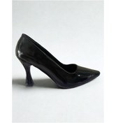 Resim Siyah Kırışık Rugan Stiletto Siyah Kırışık Rugan 