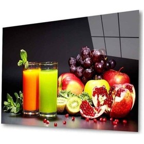 Resim Es10 Es10 Istanbul Kız Kulesi Manzaralı 4mm Dayanıklı Cam Tablo Temperli Cam 