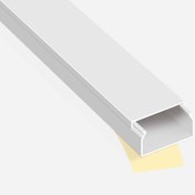 Resim Mutlusan Kablo Kanalı Yapışkanlı Beyaz 2M 40X16 mm 