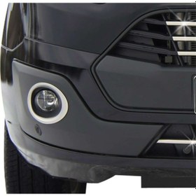 Resim Ford Custom Sis Farı Çerçevesi 2 Prç Krom 2013-2017 