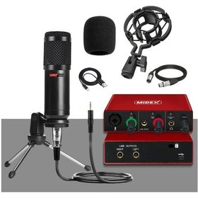 Resim Lastvoice Bm800 Glx Basic Set Bm800 Mikrofon Midex Glx-500 Pro Ses Kartı 