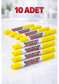 Resim Quickstar Japon Yapıştırıcı 3g Süper Glue Siyanoakrilat Hızlı Yapıştırıcı 10 Adet 