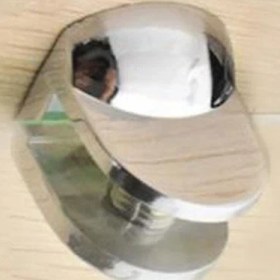 Resim Nzb Metal Cam Raf Tutucu Cam Etajer Tırnak Lüx Menteşesi Krom Metal Vidalı 12 mm (4 Adet) 