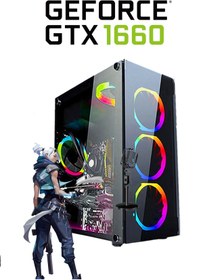 Resim DMC N149x (PUBG,GTA 5) I5-3470,16gb Ram,256gb Ssd,6gb Gtx1660,oyuncu Masaüstü Bilgisayarı 