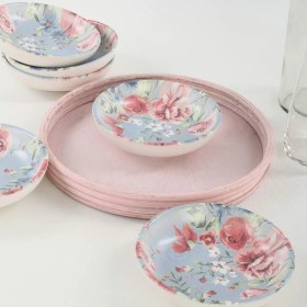 Resim Rose Blue Halka Çerezlik/sosluk 13 cm 6 Adet - 18715 