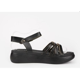 Resim Kuum London Orthopedix K8410 Hakiki Deri Kadın Sandalet 001 