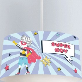 Resim instababyrooms Çocuk Odası Dijital Baskılı Dekoratif Sarkıt Avize Model 272 